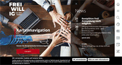 Desktop Screenshot of freiwilligenweb.at